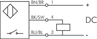 Schaltsymbol: vollelektronischer Sensor